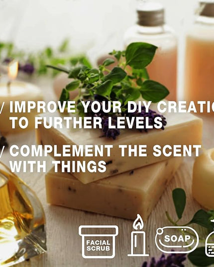 MISIJI Essential Oils Set Top 12 Aromatherapy-Essential Oils for Diffuser for Home,Air Freshening Diffuser Oils Scents for Aromatherapy,Laundry,Candle&Soap Making,Humidifiers 12 X 5ML