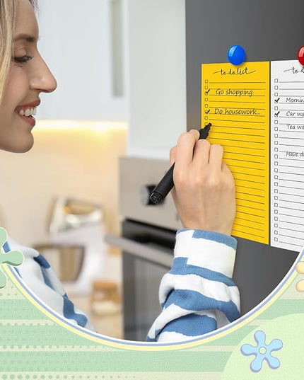 Censen 10 Pack 500 Sheets To Do List Notes Daily Checklist Notepads with 50 Sheets Each Undated Color Memo Pad Block Shopping List Pad Weekly Plan Notepad Organizer Planners(Assorted Color,Lined)