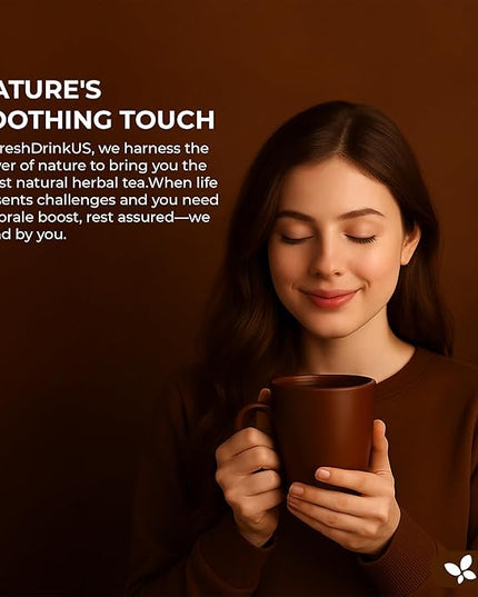 FreshDrinkUS, Ginseng 6 Treasures Kidney Tea, 30 Packs Of Super Kidney Cleanse Detox Tea For Men & Women, 100% Natural Roots & Berries | Caffeine-Free | Adaptogenic Blend for Energy, Wellness & Vitality Support