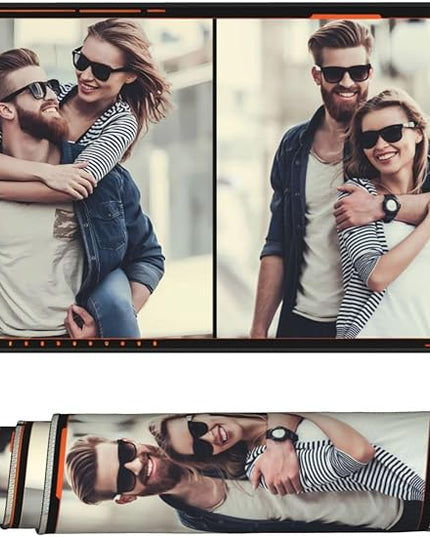Custom Large Mouse Pad with Photo Personalized Desk Pad Add Your Picture Text Logo Mouse Mat Customized Game Mousepad for Office Computer (16x29.5in / 40 x 75cm)