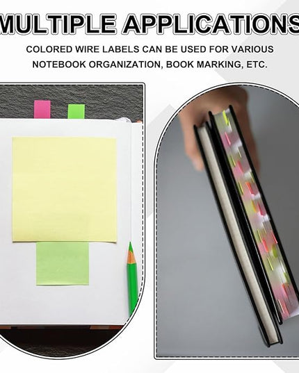 uxcell 300 Pcs Cable Labels, Waterproof Wire Cord Labels Tags, Cord Organizer Management Tags for Charger Cable Organizer Wire Markers Printer, Black