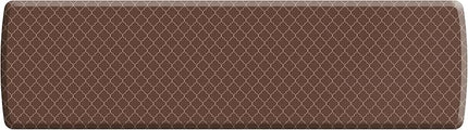 NewLife by GelPro Anti-Fatigue Designer Comfort Kitchen Floor Mat, 30x108" , Trellis Walnut Stain Resistant Surface with 3/4” Thick Ergo-foam Core for Health and Wellness