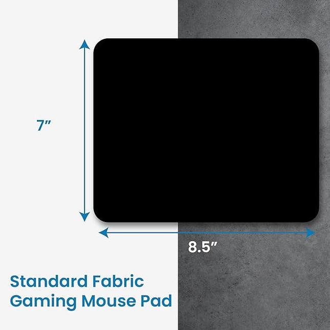 OTM Essentials The College of New Jersey Standard Fabric Mouse Pad, Desk Accessories, Standard Fabric Gaming Mouse Pad, Floral Florals & Nature