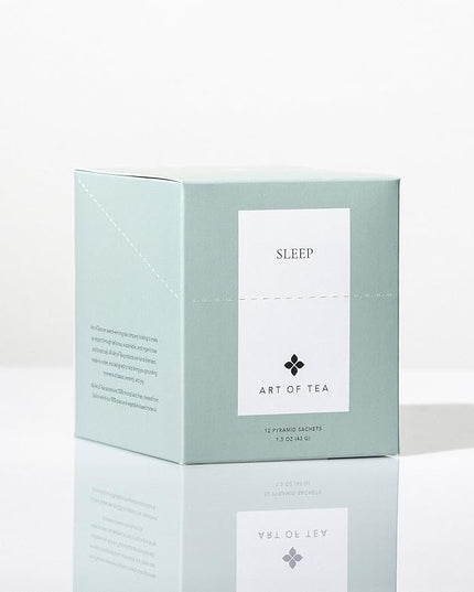 Art of Tea | Organic Sleep Tea (Chamomile Tea with Valerian and Spearmint) | 12 Count | Relaxtion and Sleepy Time tea