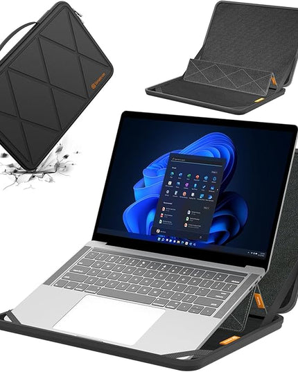 Smatree MS56 Hard EVA Protective Sleeve with Stand for 14 inch Lenovo ThinkPad L14 Gen 5/X1 Yoga Gen 8/7/6 2 in 1, for ThinkPad X1 Carbon Gen 11/10, for IdeaPad Flex 5i/5 2 in 1,ThinkBook 14 Gen 6/7