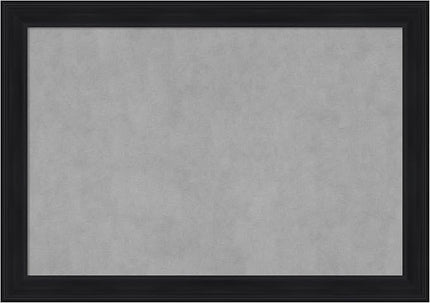 Amanti Art Black Framed Magnetic Board 29x41 Large Vision Board for use with Magnets, 100% Metal Sheet to Display Items as Office Decor or for Home Organization in mudroom, Kitchen or Kids Room