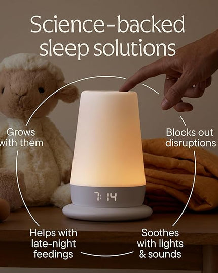 Hatch Rest Baby Sound Machine, Night Light | 2nd Gen | Registry Essential, Sleep Trainer, Routine Builder, Time-to-Rise Alarm Clock, White Noise Soother, Nursery Stories, Toddler Kids Bedroom (Wi-Fi)