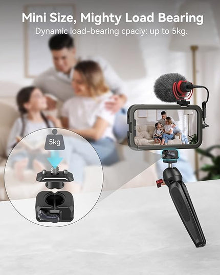 SmallRig Quick Release Plate with 1/4" Screw, HawkLock Quick Release Top Plate for Stabilizer, Action Camera, Monitor, LED Light, QR Top Plate for SmallRig HawkLock Quick Release System - 3730C