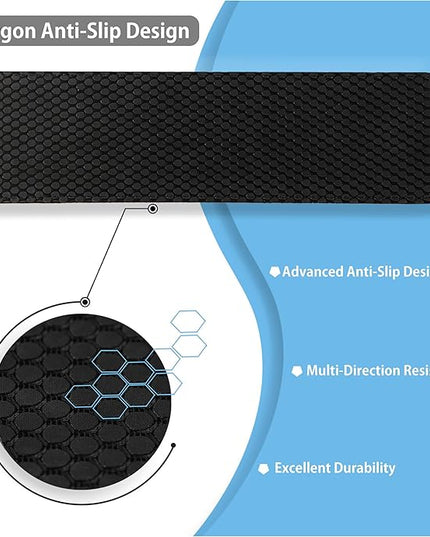 Faluber Cooling Gel Wrist Rest, 14.3-inch Length for Tenkeyless Keyboard, Memory Foam Palm Rest with Non-Slip Footpad, Ergonomic Design, Stain Resistant, PC Accessory Gaming Gear (Medium-TKL)