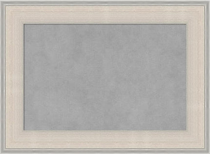 Amanti Art White Framed Magnetic Board 16x22 Small Vision Board for use with Magnets, 100% Metal Sheet to Display Items as Office Decor or for Home Organization in mudroom, Kitchen or Kids Room