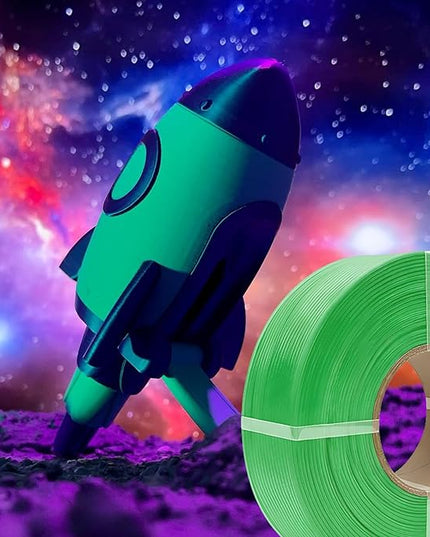 Polymaker Panchroma Refill Spool Green PLA 3D Printing Filament Refill, Compatible with All Reusable Spools and All Major FDM 3D Printers, Tangle-Free, Vibrant Colors, 1.75mm 1kg