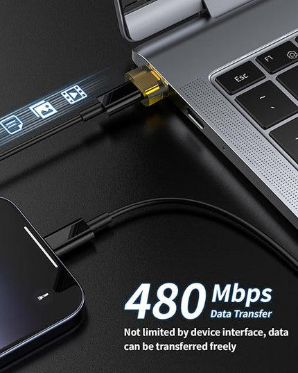 20 Pack USB to USB C Adapter,Type C Female to A Male Charger Converter Compatible with Apple Watch Ultra iWatch 8 7,iPhone 15 14 Pro Max Plus,iPad 9 10 Air 5 Mini 6,Car,Samsung Galaxy S23 S24 (Yellow)