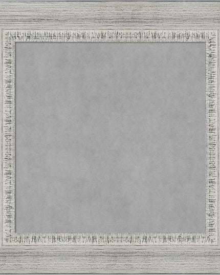 Amanti Art White Framed Magnetic Board 16x16 X-Small Vision Board for use with Magnets, 100% Metal Sheet to Display Items as Office Decor or for Home Organization in mudroom, Kitchen or Kids Room
