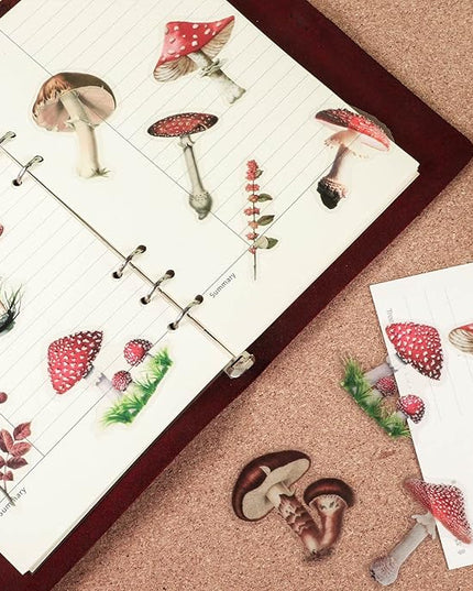 pengxiaomei 200 Pcs Floral Scrapbooking Vintage Stickers, Self-Adhesive Flowers Stickers for Journaling Card Making Scrapbook Style Wall Notebook Letters Window DIY (Mixed Style) Assorted, Multicolor