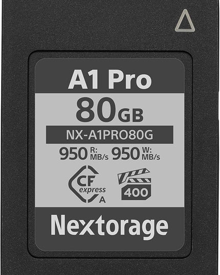 Nextorage Japan CFexpress Type A Card NX-A1PRO 80GB VPG 400 Ultra Fast Read 950MB/s Write 950MB/s