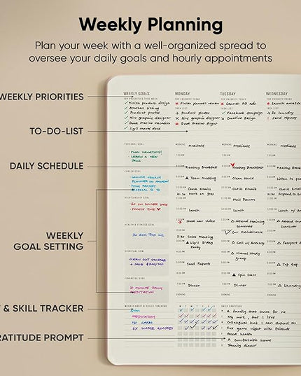 Hourly Planner & Appointment Book (8.5” x 11”) - Premium Hourly Planner with Daily Schedule & 30-Minute Time Slots for Better Time Management by PRODUCTIVITY STORE (A4, Pink)