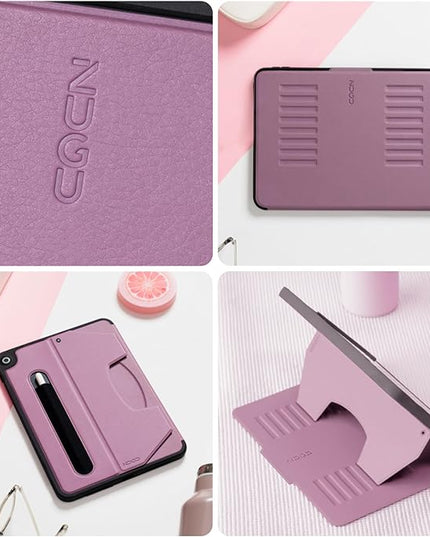 ZUGU CASE for 10.2 Inch iPad 7th / 8th / 9th Generation Case (2021/2020/2019), Protective, Thin, Sleek Design, Magnetic Stand, Sleep/Wake Cover, Magnetic Cover, Berry Purple