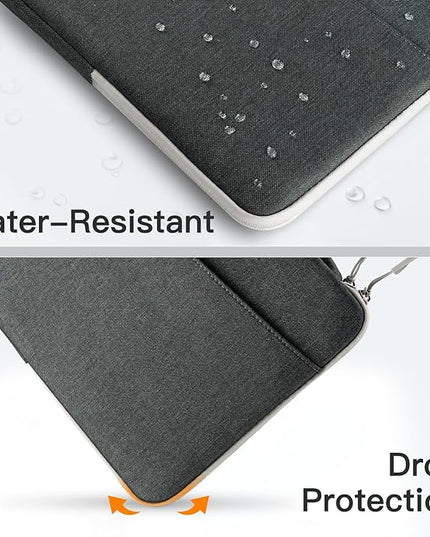 JETech Laptop Sleeve for 13-14Inch MacBook Air/Pro (M5/M4/M3/M2/M1,2020-2025), Waterproof Bag with Portable Handle and Pocket
