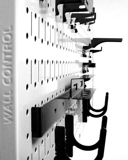 Wall Control Pegboard Value Pack - (3) Pack of Wall Control 16-Inch Tall x 32-Inch Wide Horizontal White Metal Wallboards for Home & Garage Tool Storage Organization (White Pegboard)