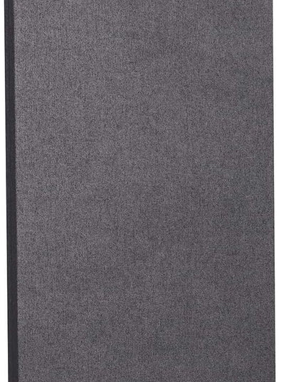 Stand Up Desk Store ReFocus Freestanding Noise Reducing Acoustic Room Wall Divider Office Partition (Ash Gray, 23.6" x 66", Stand-Alone Panel)