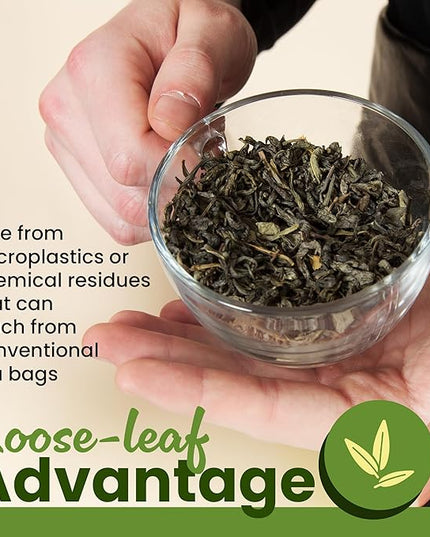 Wu Mountain Tea Organic Oolong Tea – 1 lb Loose Leaf – Premium Whole Black Chinese Tea Leaves – Smooth Aroma, Low Astringency, Naturally Energizing – Perfect for Hot & Iced