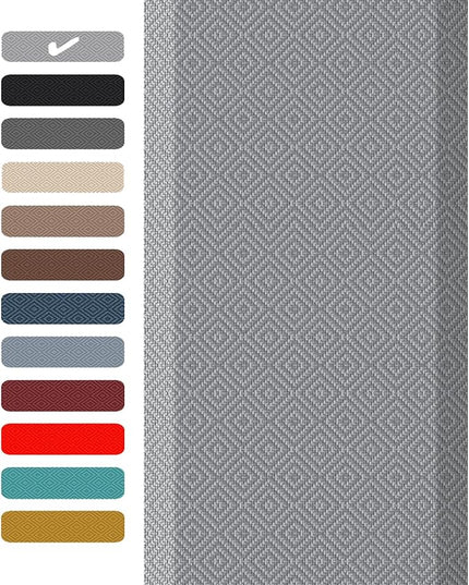 Ophanie Kitchen Mats for Floor, 3/4 Inch Thick Kitchen Rugs, 20x48 Anti Fatigue Standing Cushioned Mat, Waterproof,Comfort Ergonomic Mat for Office, Home, Sink, Grey Non-Slip Bottom