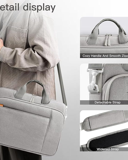 JETech Laptop Bag Case, Waterproof Computer Sleeve Cover Compatible with MacBook Air/Pro, Surface Book and Other Laptops
