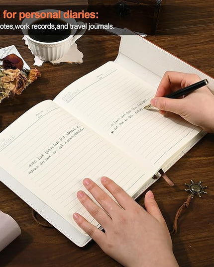 Leather Journal Notebook Retirement Gift For Woman Man, Coworker Going Away, Thank You, Goodbye, Appreciation, Inspirational Gifts For Friend, Employee, Boss, Coworkers (Going away gift)