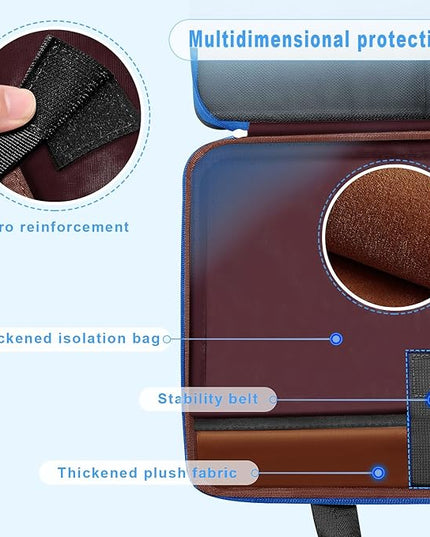 ZINZ Slim Expandable Laptop Case 15.6 Inch Sleeve Upgraded Protective Durable Recycled Carrying Case Compatible with MacBook 15" & 16" and Most 15" 15.6" 16" Notebook,B01K03