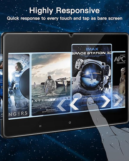 JETech Screen Protector for Samsung Galaxy Tab A11 Plus / A11+ / A9 Plus / A9+ 11-Inch 2025/2023 with Easy Installation Frame, Tempered Glass Film, HD Clear, 2-Pack