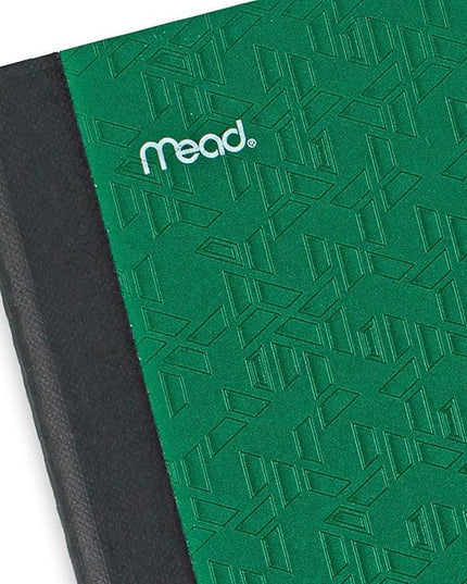 Five Star Composition Book + Study App, 4 Pack, College Ruled Paper, 7-1/2" x 9-3/4", 80 Sheets, Forest Green, Pacific Blue, Fire Red and Black (850065B-ECM)