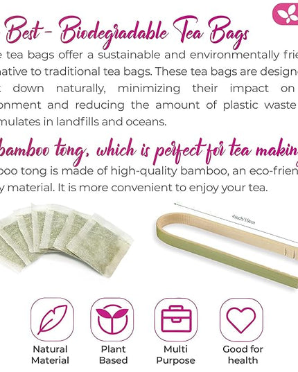 FreshDrinkUS, Premium Red Clover Herbal Tea– 55 Tea Bags – Pure – Naturally Smooth & Mild Flavor – Premium Quality, Eco-Conscious Packaging. Caffeine-Free. Gluten Free. Vegan