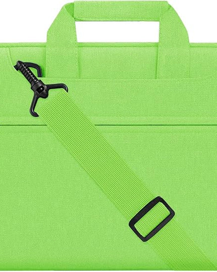 Laptop Shoulder Bag 13 13.3 14 Inch Case Compatible with MacBook Pro 14 2025-2021 M4/M3/M2/M1, Mac Air/pro 13-13.3 Inch and Most Popular 13-14 Notebooks,Spill-Resistant Briefcase, Light Green