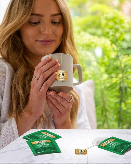 Twinings Irish Breakfast Black Tea Individually Wrapped Bags, 20 Count (Pack of 6), Flavourful, Robust Black Tea, Caffeinated, Enjoy Hot or Iced, 120 Teabags