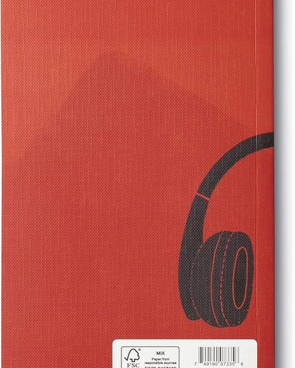 Compendium Softcover Journal - Let Your Music Play – A Write Now Journal with 128 Lined Pages, 5″W x 8″H