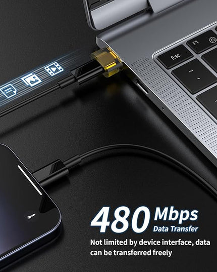 10 Pack USB to USB C Adapter,Type C Female to A Male Charger Converter Compatible with Apple Watch Ultra iWatch 8 7,iPhone 15 14 Pro Max Plus,iPad 9 10 Air 5 Mini 6,Car,Samsung Galaxy S23 S24 (Yellow)