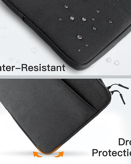 JETech Laptop Sleeve for 13-14Inch MacBook Air/Pro (M5/M4/M3/M2/M1,2020-2025), Waterproof Bag with Portable Handle and Pocket