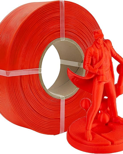Polymaker Panchroma Refill Spool Red PLA 3D Printing Filament Refill, Compatible with All Reusable Spools and All Major FDM 3D Printers, Tangle-Free, Vibrant Colors, 1.75mm 1kg