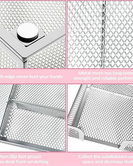 Pink Office Desk Accessories, Pink Office Supplies Set, Desk Drawer Organizer,Stapler and Tape Dispenser Set,Tape,Staple Remover, Staples, Paper Clips, Scissor and Sticky Note