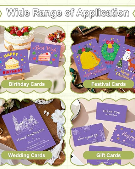 40 Sheets Cardstock 8.5x11, 65lb Dark Purple Card Stock, Construction Paper, 180gsm Thick Printer Paper for Printing, Painting, Card Making, Kids School Supplies,Party Decorations