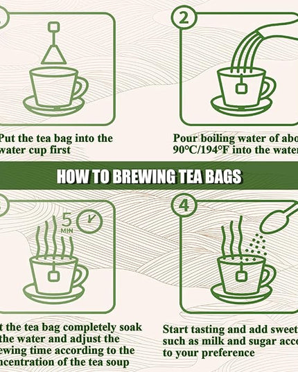 Organic Pu-erh Tea Bags - Raw Chinese Organic Pu erh Dark Tea 12 Pack, 1.5g Each Pu'erh Tea Bag, from Ancient Tree 2018 Aged Earthy Flavor Rich Antioxidants, Daily Breakfast Drinking Gift