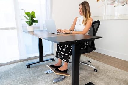 Footrest by Hopper – Rock, Bounce & Move While You Sit | Under Desk Foot Rest for Comfort, Ergonomics, Focus & Fidgeting | Great for Office, Home & Gaming