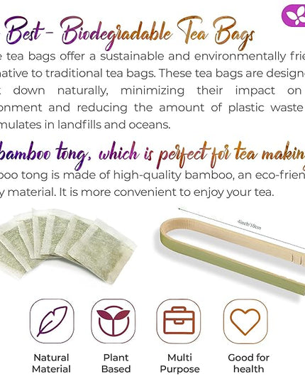 FreshDrinkUS, Premium 60 Chamomile Lavender Tea Bags, Calming Herbal Blend Strong Support for Relaxation & Better Sleep | Naturally Caffeine-Free Bedtime Tea with Soothing Floral Aroma, 100% Natural, Hand-made No Sugar/ Caffeine/ Gluten, Vegan