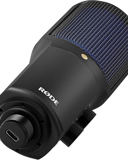 Rode NT-USB+ Professional USB Microphone with Microphone Arm & Cloth (3 Items)