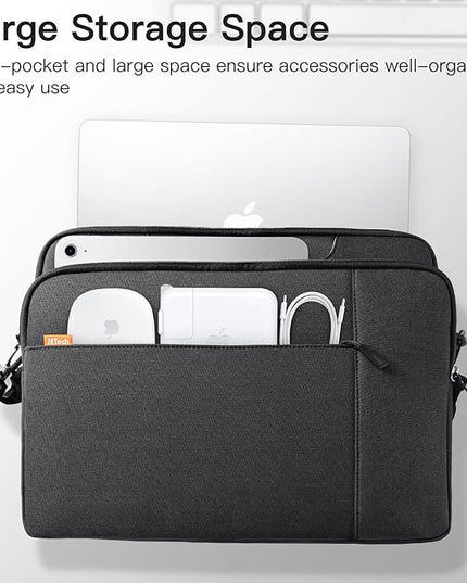 JETech Laptop Bag Case, Waterproof Computer Sleeve Cover Compatible with MacBook Air/Pro, Surface Book and Other Laptops