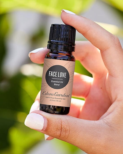 Edens Garden Face Love Essential Oil Blend- 100% Pure Premium Grade, Undiluted, Natural, Therapeutic, Aromatherapy, The Best for Diffusing, Skin, Face, Kid Safe 10 ml (.33 fl oz)
