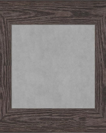 Amanti Art Black Framed Magnetic Board 18x18 X-Small Vision Board for use with Magnets, 100% Metal Sheet to Display Items as Office Decor or for Home Organization in mudroom, Kitchen or Kids Room