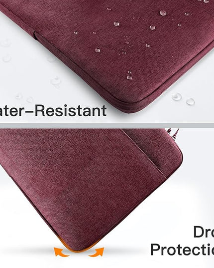 JETech Laptop Sleeve for 13-14Inch MacBook Air/Pro (M5/M4/M3/M2/M1,2020-2025), Waterproof Bag with Portable Handle and Pocket