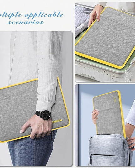 Hseok Laptop Case 13 Inch Sleeve Compatible with MacBook Air 13 M3 A3113 M2 A2681 M1 A2337 A2179 A1932/Pro 13 M2 M1 A2338 A2251 A2289 A2159 A1989 A1706 A1708, Classic Carry on Case,L02G01