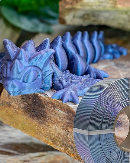 Polymaker Panchroma Refill Spool Starlight Twilight PLA 3D Printing Filament Refill, Compatible with All Reusable Spools and All Major FDM 3D Printers, Tangle-Free, Vibrant Colors, 1.75mm 1kg